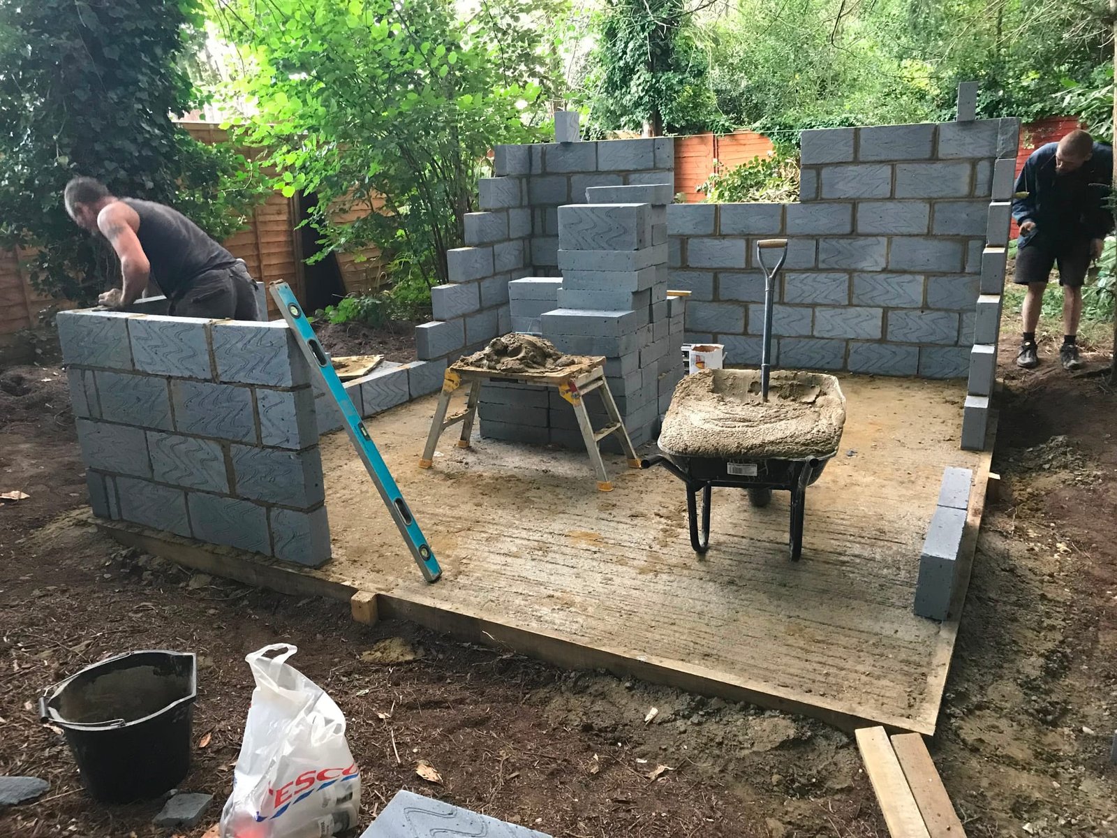 Blockwork walls